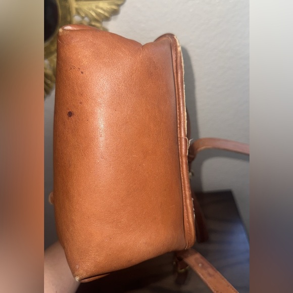 Coach Vintage Brown Leather Day Pack 9960 - Picture 11 of 11